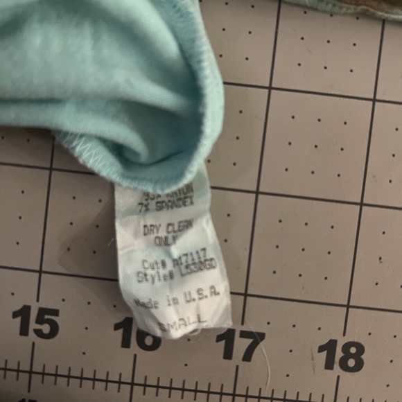 Sky Collection blue tie dye halter maxi Dress w/Turquoise Beading S - Picture 12 of 12